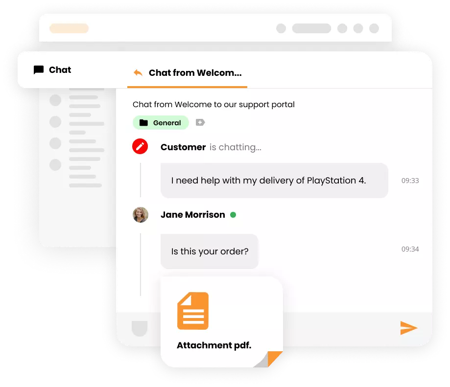 Hantera inkommande biljetter från alla kommunikationskanaler