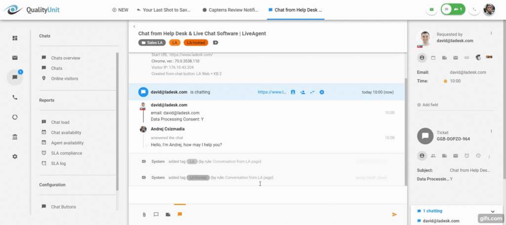Live chat benefit - real-time conversation convenience