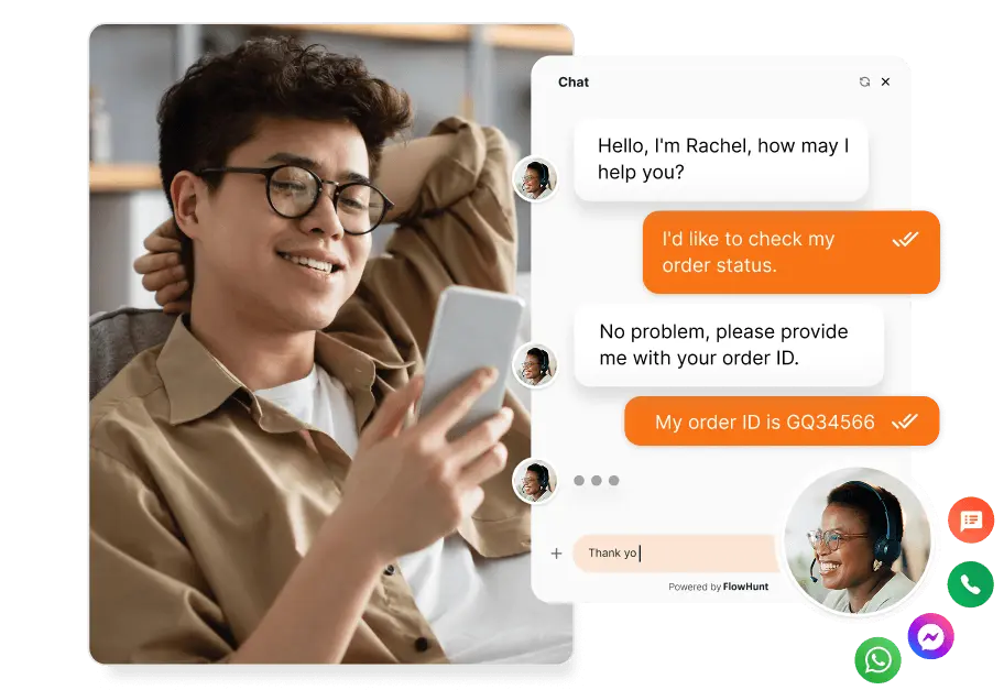 Livechatt-programvara med AI-agenter