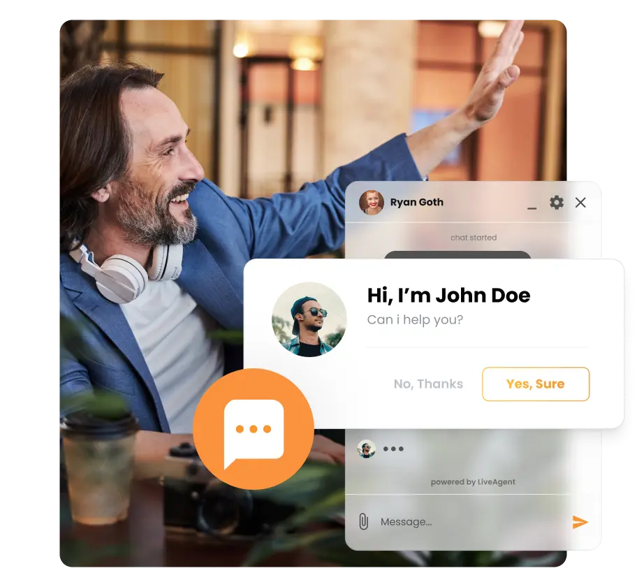 Proaktiva chattinbjudningar