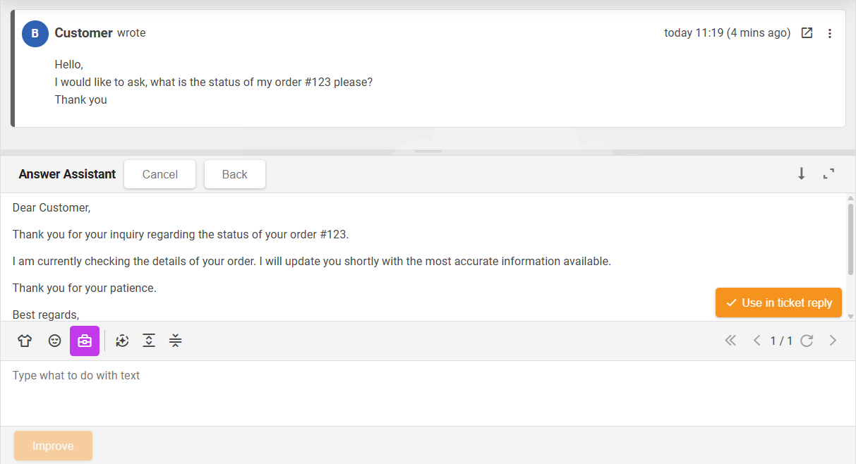 AI Draft Composer kommunikationsskapande översikt
