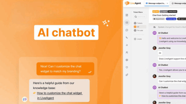 Hur LiveAgent löste 75% av chattinteraktionerna via AI-chatboten