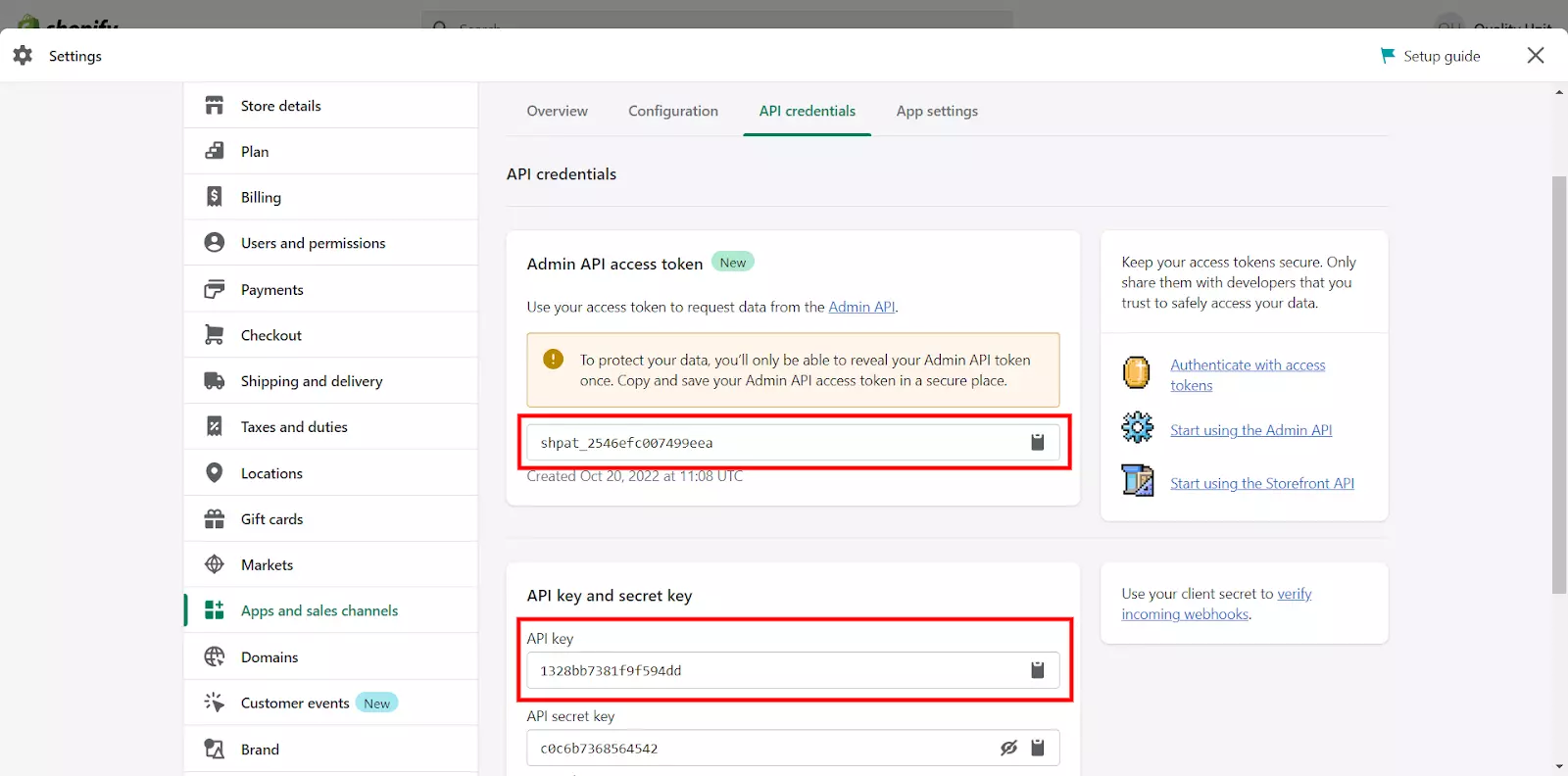 Accessing token and API key to configure the plugin in LiveAgent