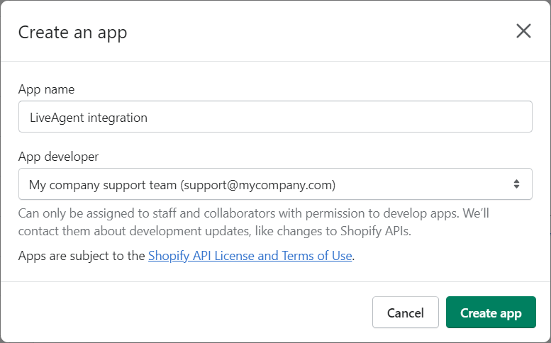 How to create a custom app for your Shopify plugin