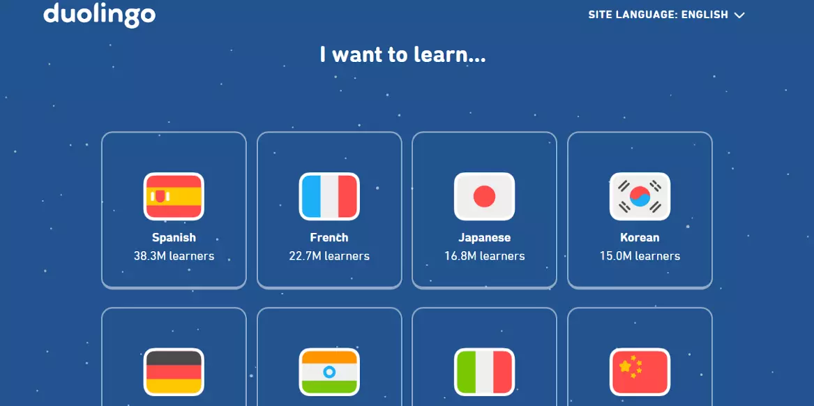 Duolingo - language learning platform