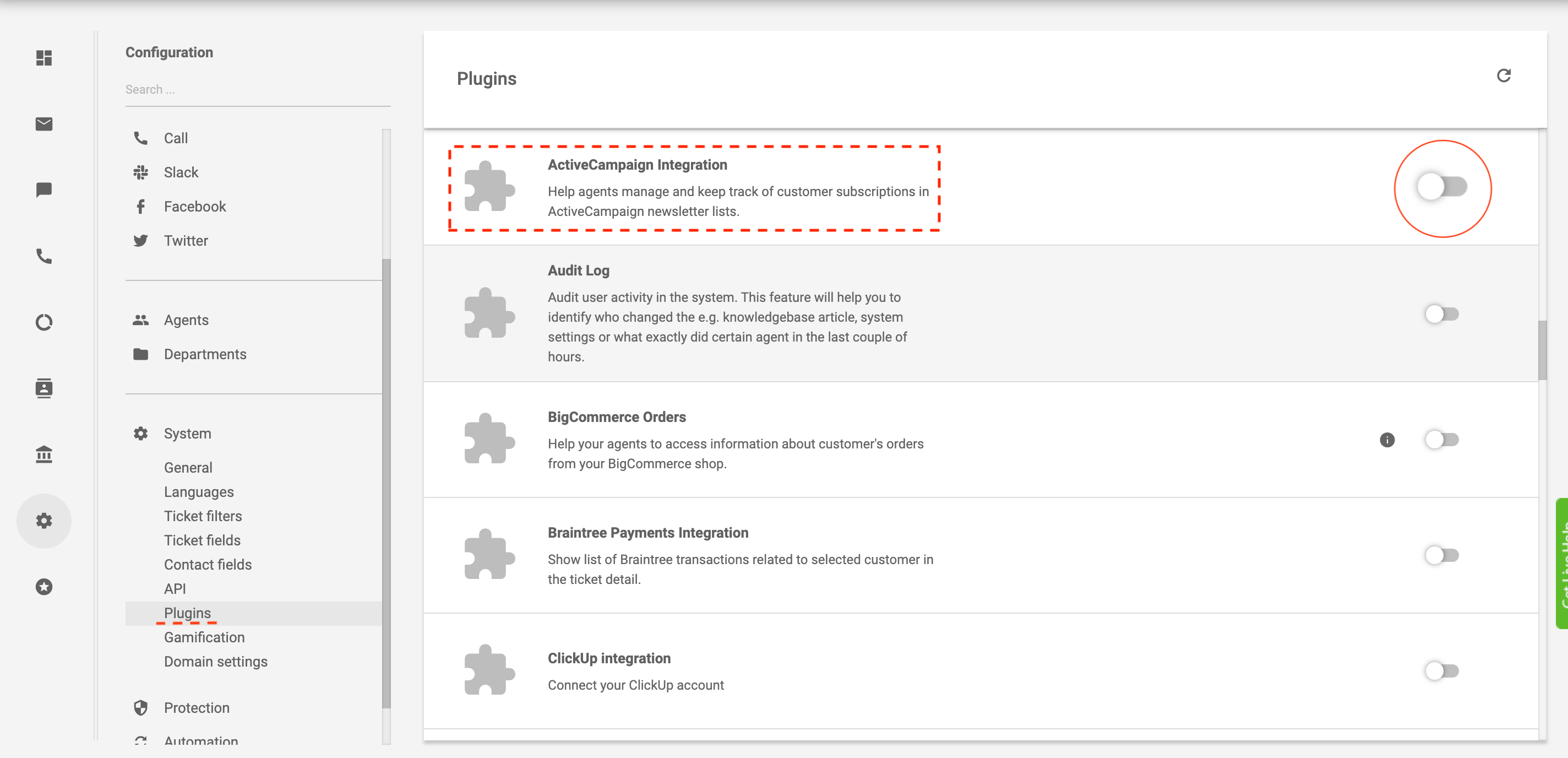 Exempel på e-postautomatiseringsintegration i LiveAgent