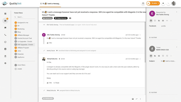 Helpdesk-verktyg som hjälper till att upprätthålla ryktet i sociala medier