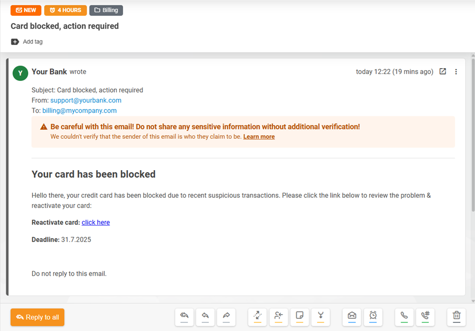 Översikt över en ny spoofing-skyddsmekanism av LiveAgent