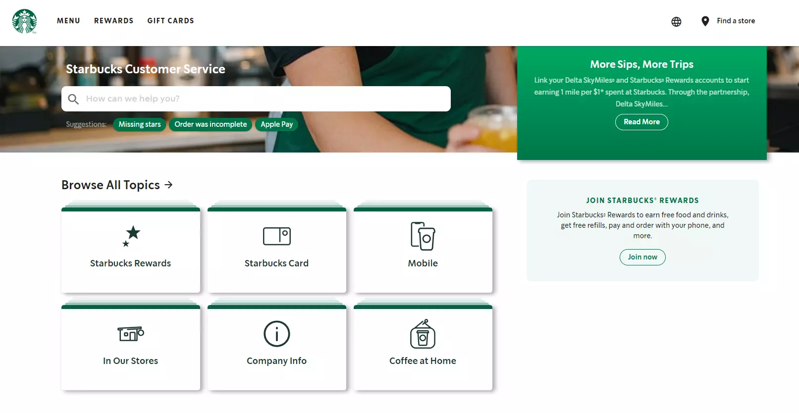 Starbucks kunskapsbas