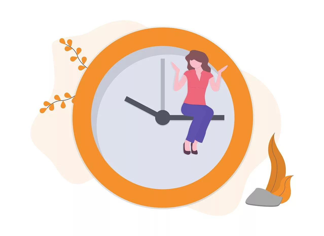 Time management illustration