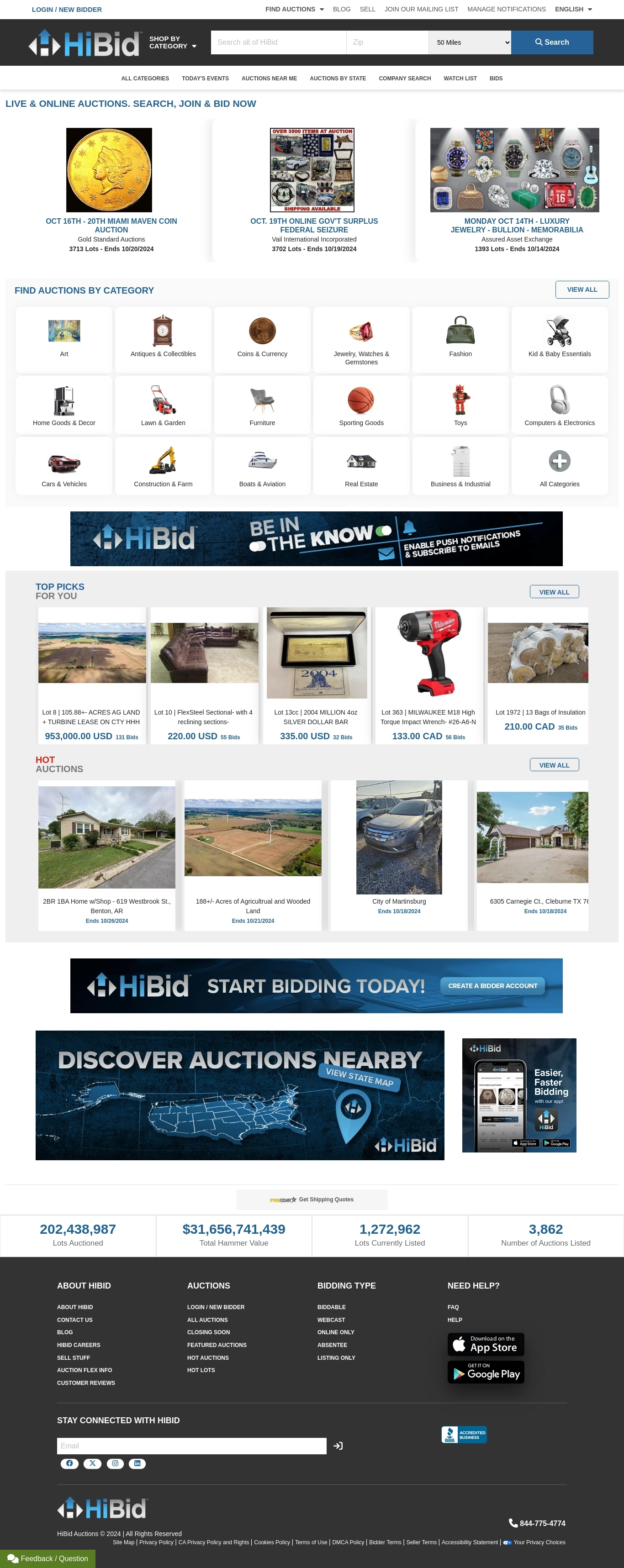 HiBid Helpdesk Kontakter