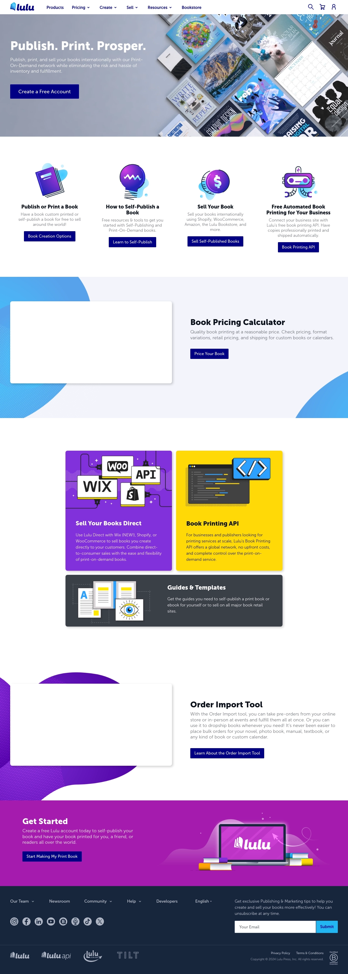 Lulu Help Desk kontakter