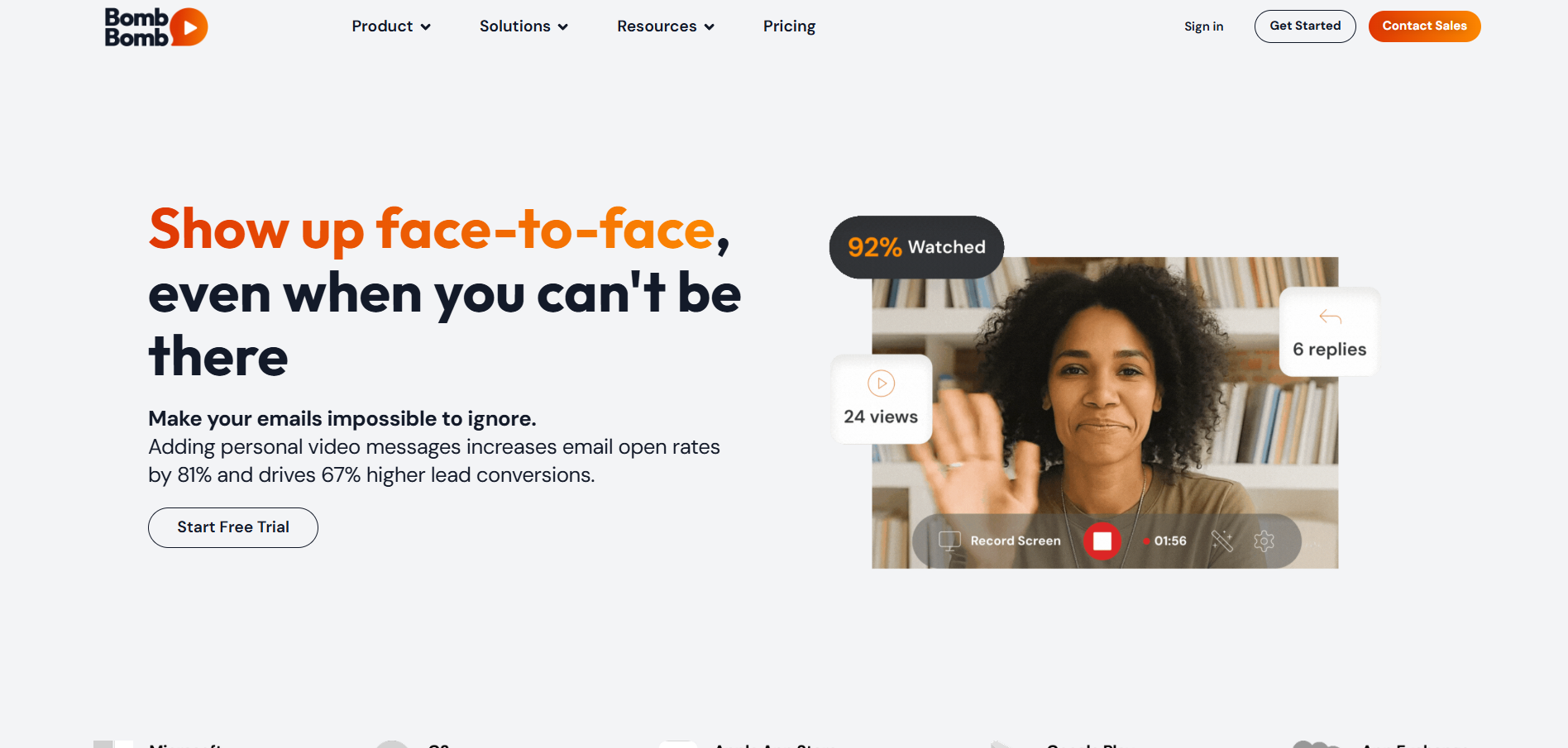 BombBomb Helpdesk Kontakter