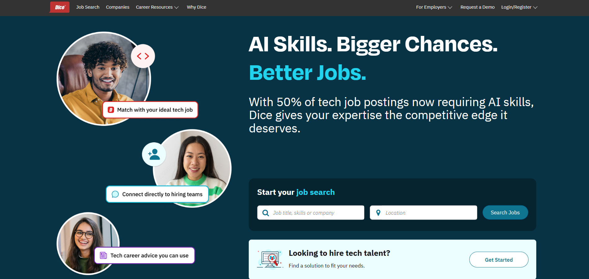 Dice Help Desk kontakter