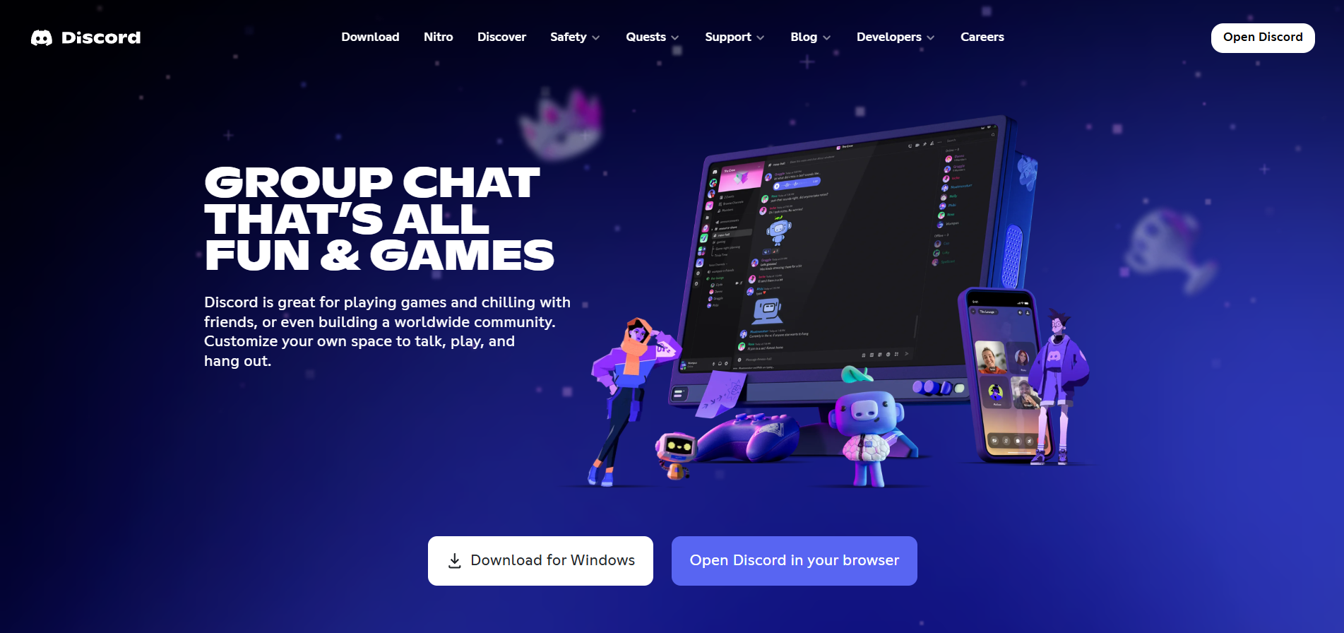 Discord Helpdesk Kontakter