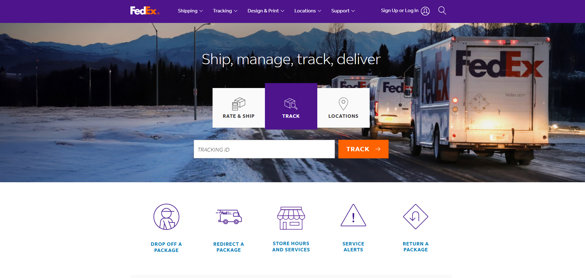 FedEx Help Desk-kontakter