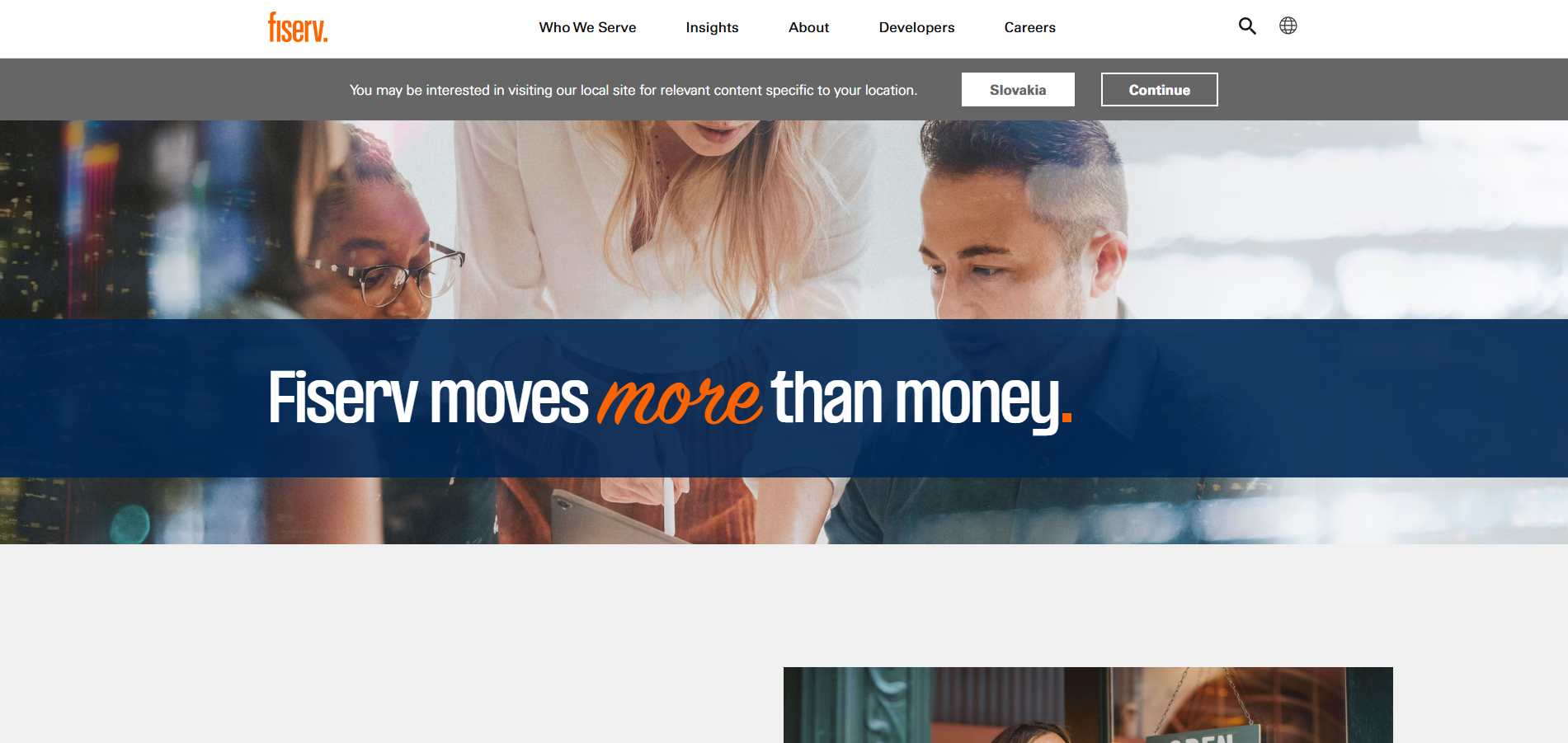 Fiserv Help Desk-kontakter