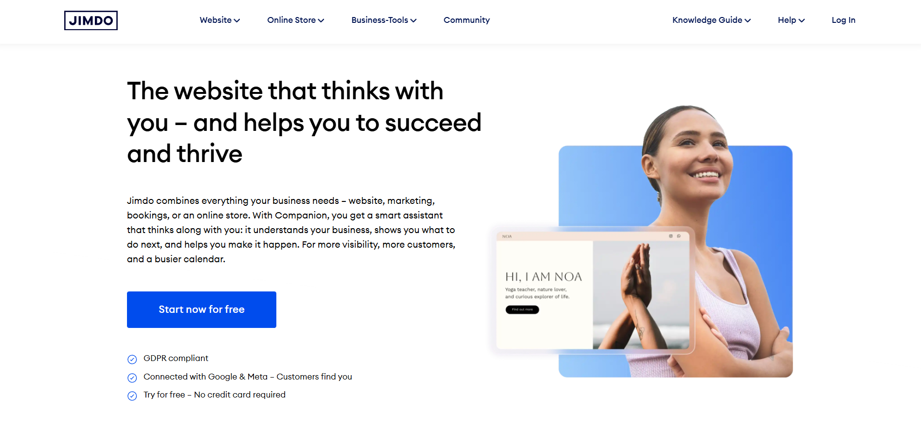 Jimdo Help Desk-kontakter