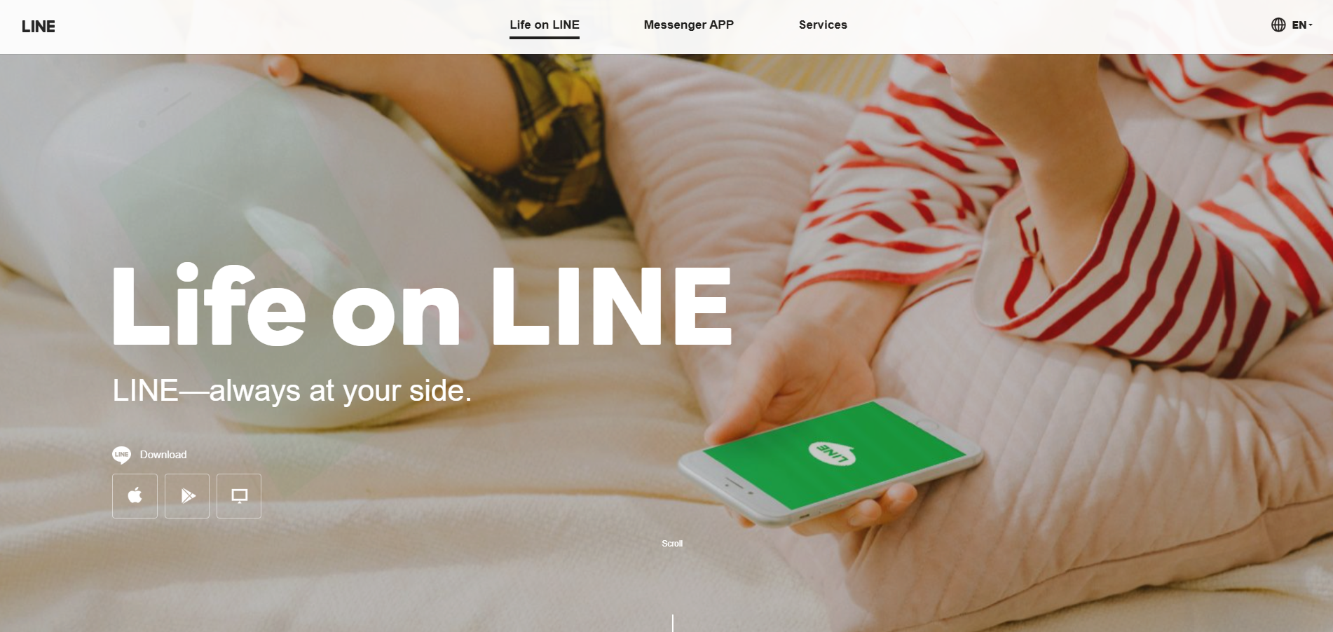 LINE Helpdesk Kontakter