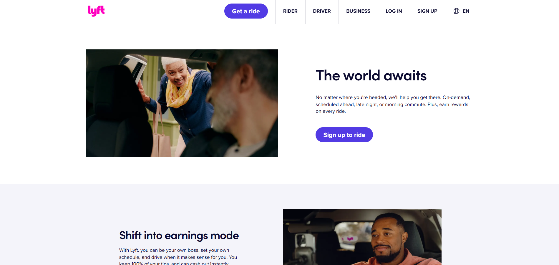 Lyft Helpdesk Kontakter