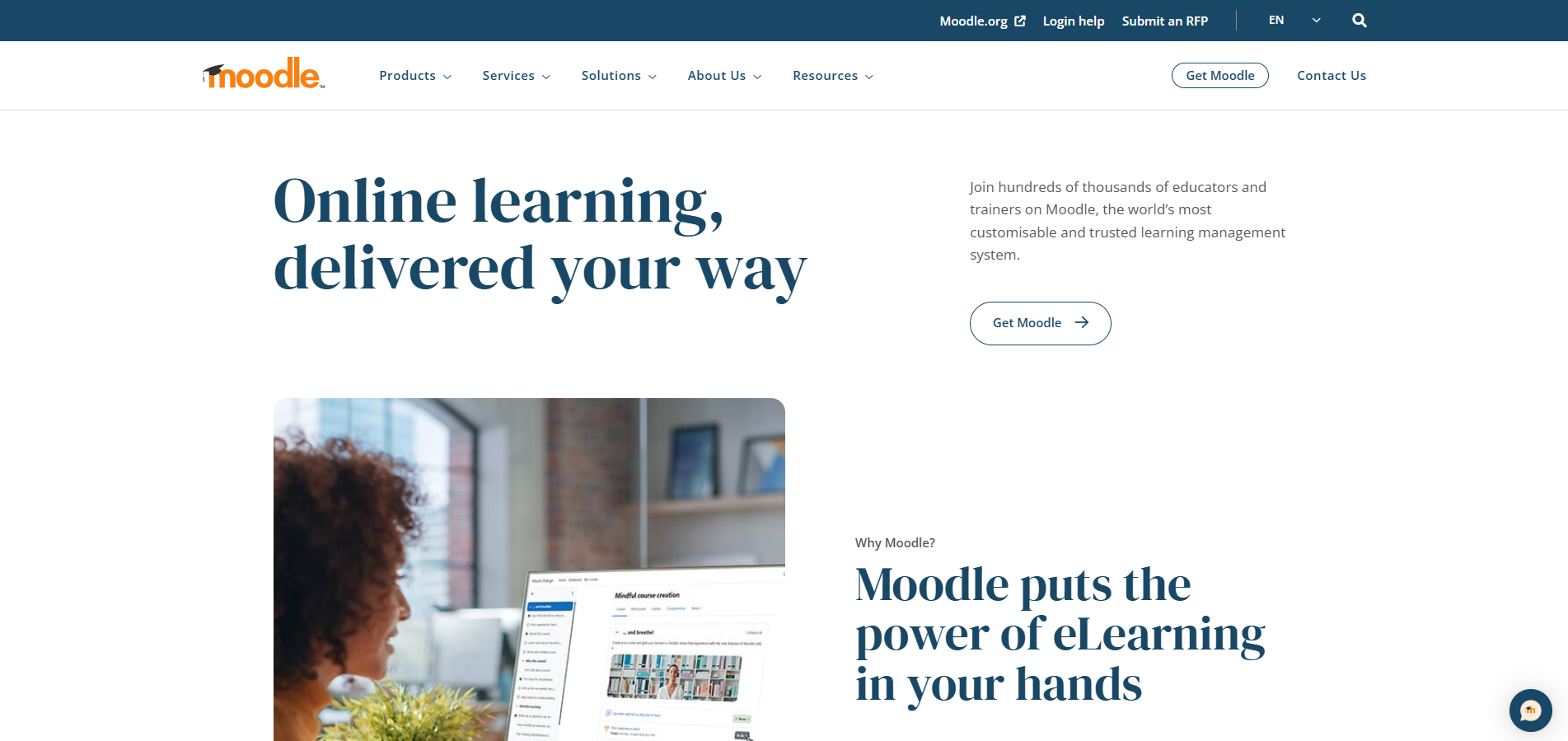 Moodle Help Desk-kontakter