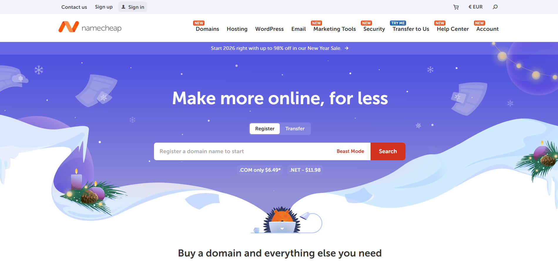 Namecheap Helpdesk Kontakter