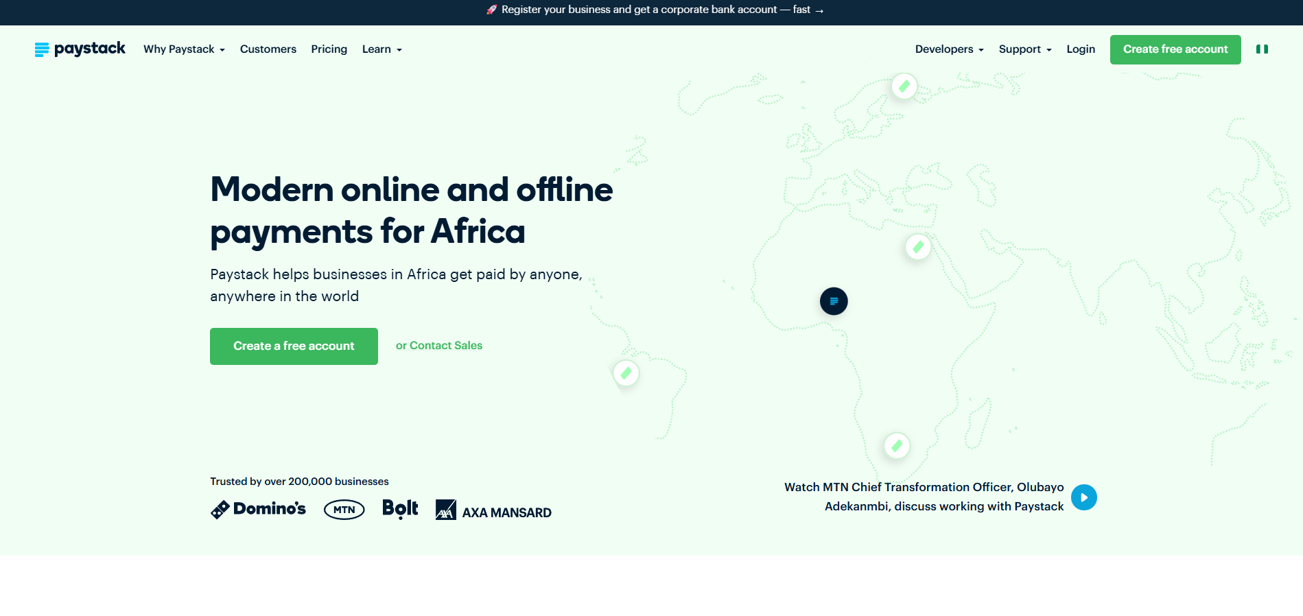 Paystack Helpdesk Kontakter