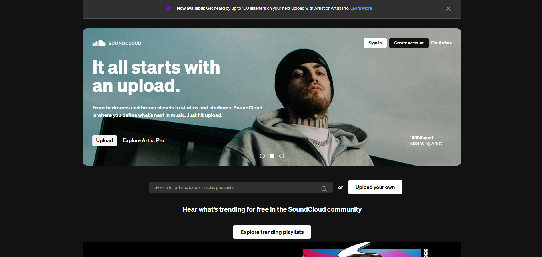 SoundCloud Helpdesk Kontakter