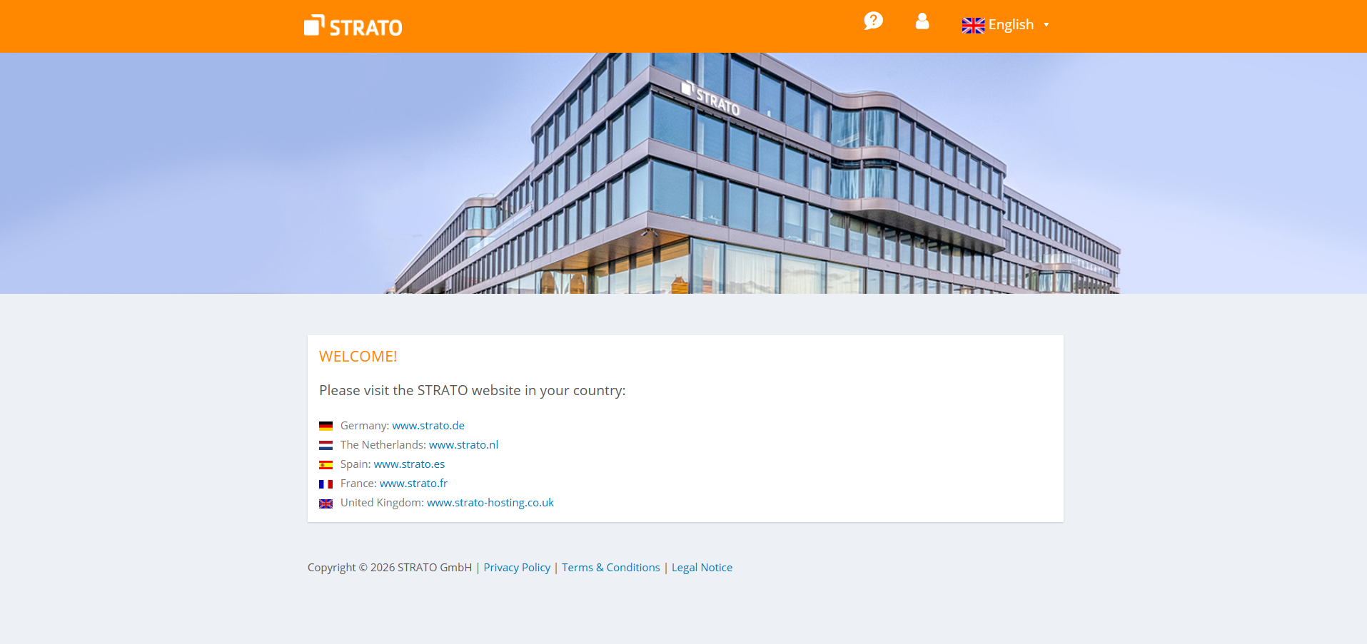 Strato Helpdesk Kontakter