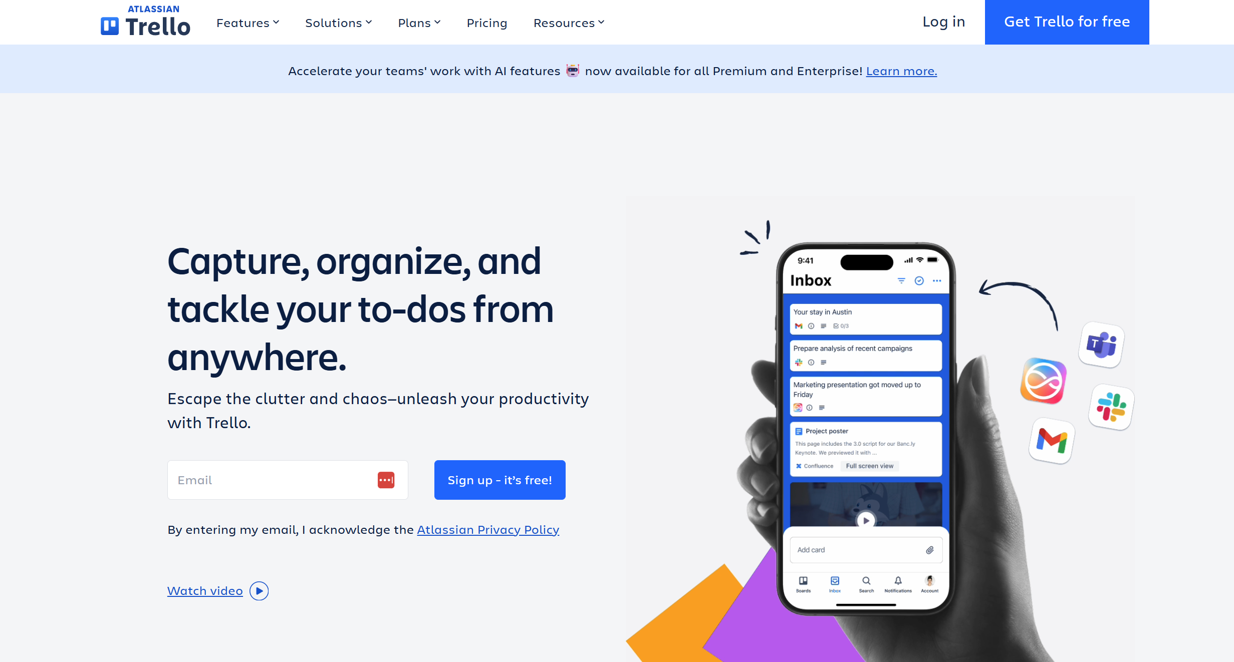 Trello Helpdesk Kontakter