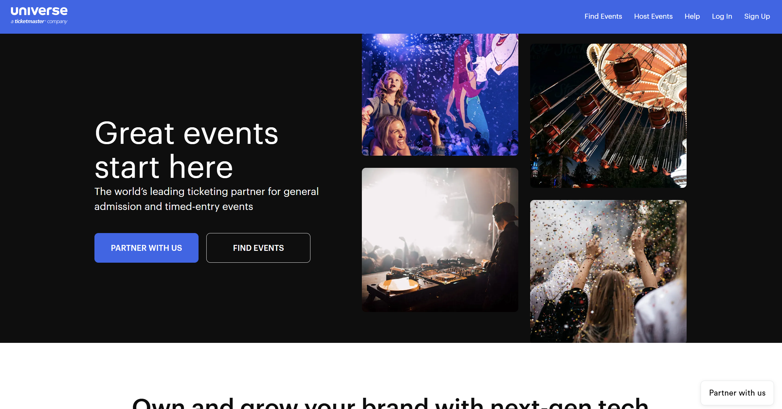 Universe Help Desk-kontakter