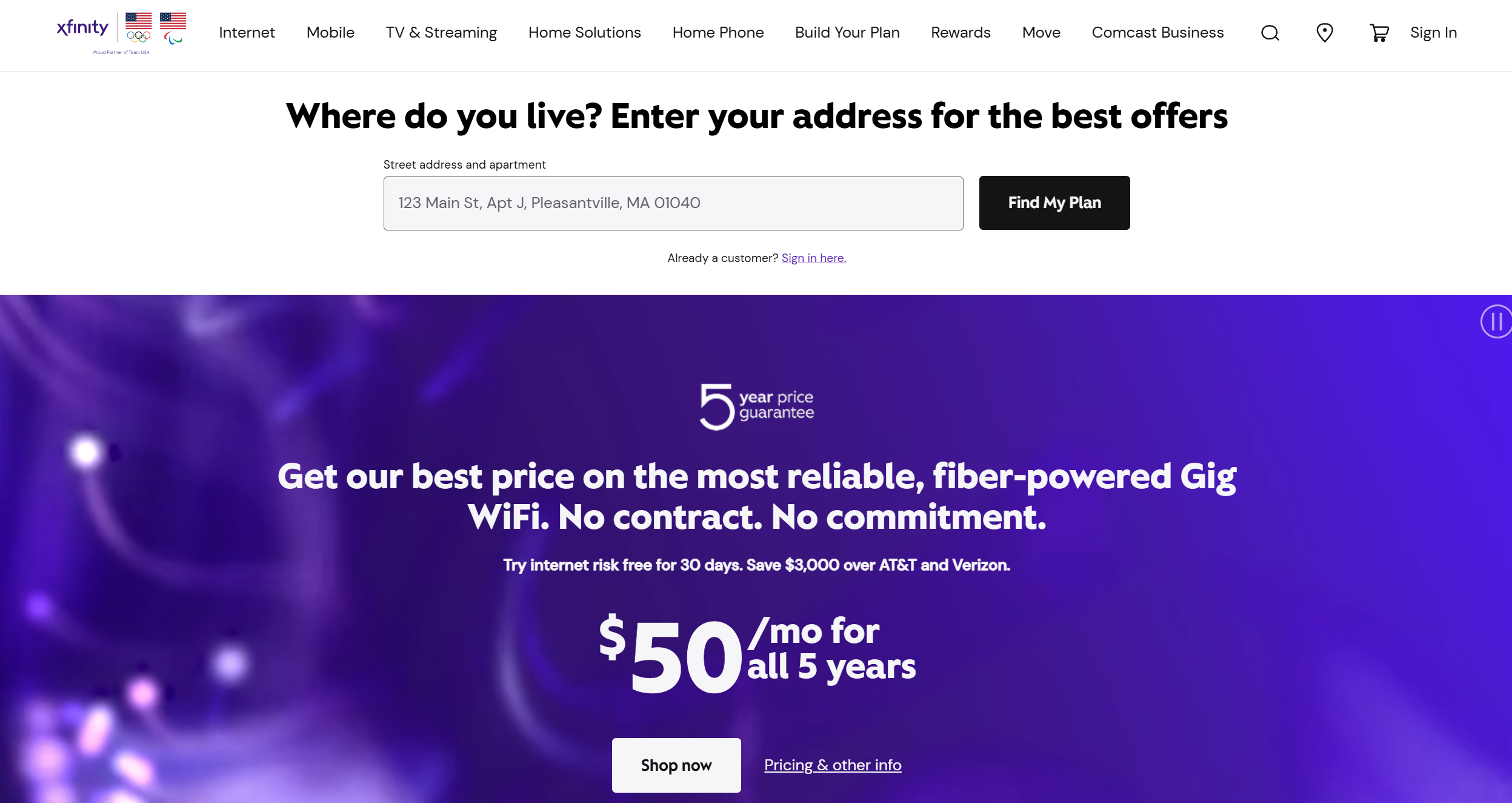 Xfinity Helpdesk Kontakter