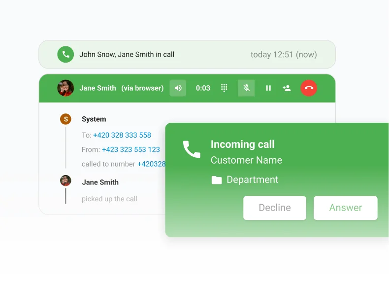 LiveAgent inbyggt callcenter med IVR och callback-funktioner