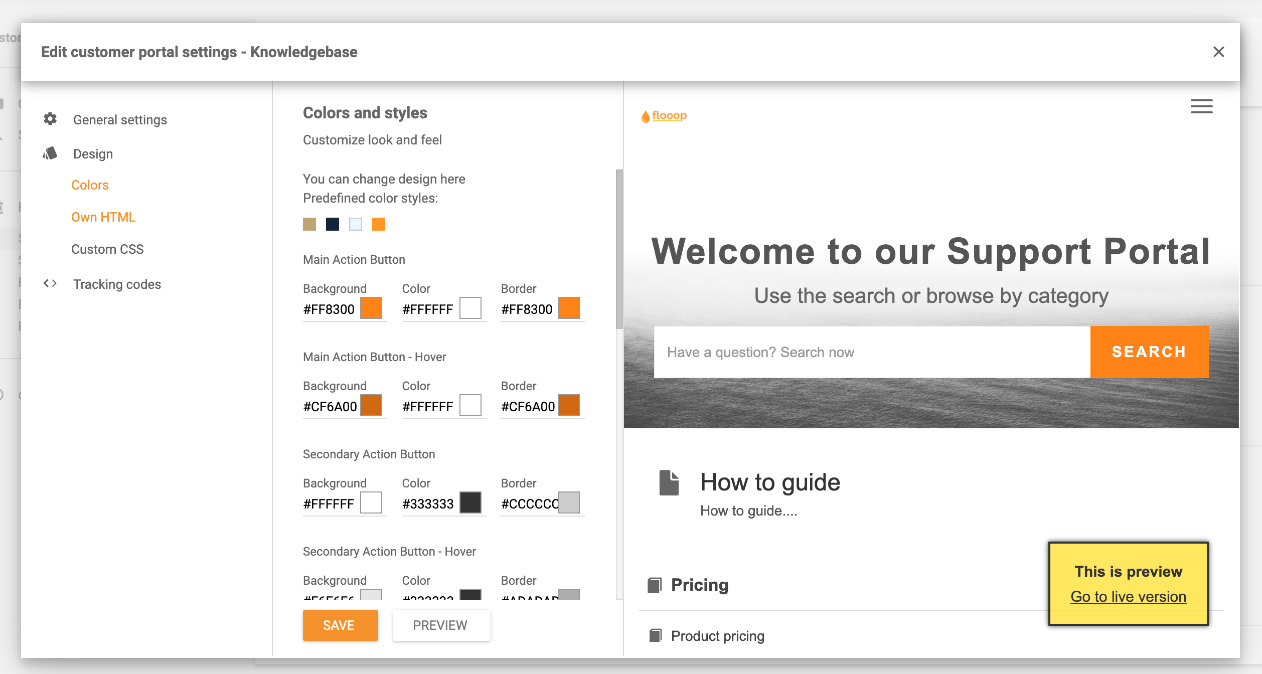 Anpassa forumprogramvara i LiveAgent