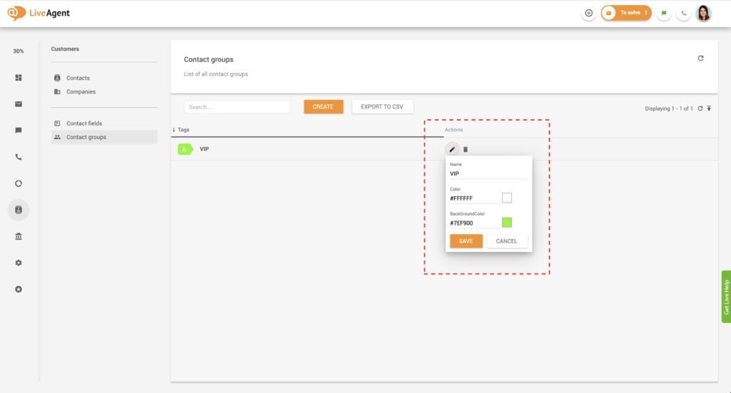 Redigera kontaktgrupp