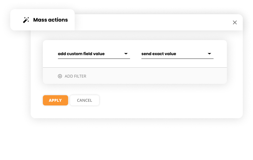 Mockup för massåtgärder