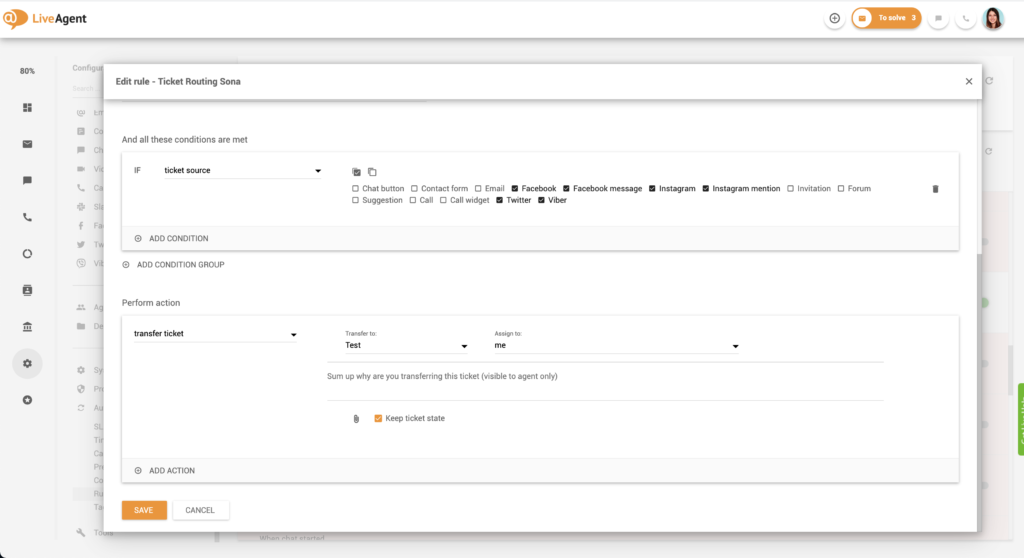 Konfigurera regler för ärendedirigerning - Del 2