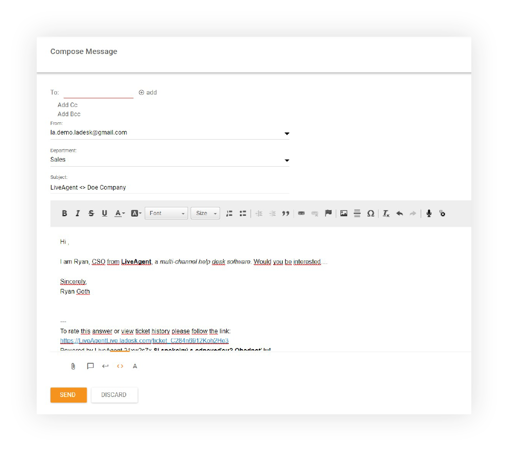 WYSIWYG-redigerare - Nytt ärende