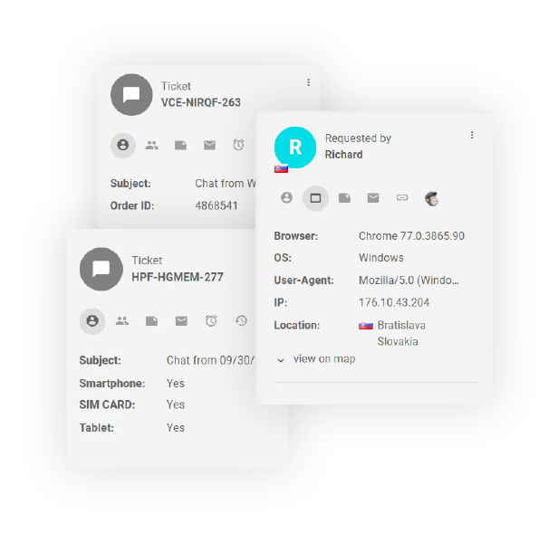 Översikt över kontaktfält
