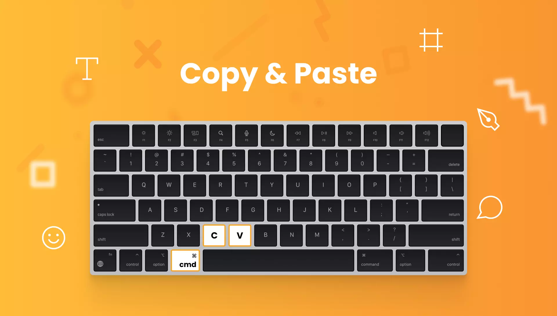 Kopiera och klistra in-koncept