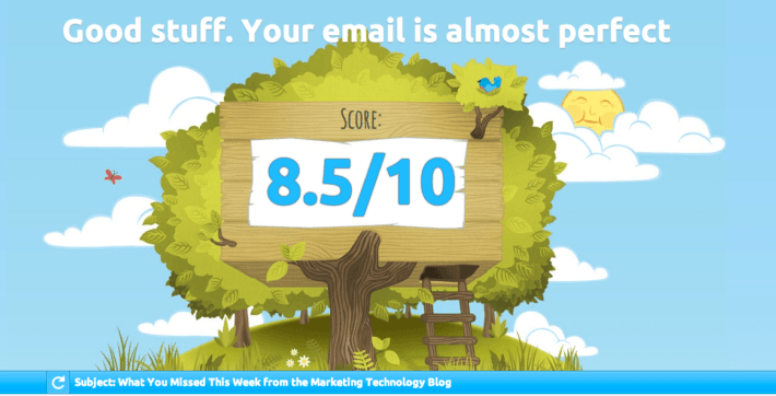 Mail Tester evaluation