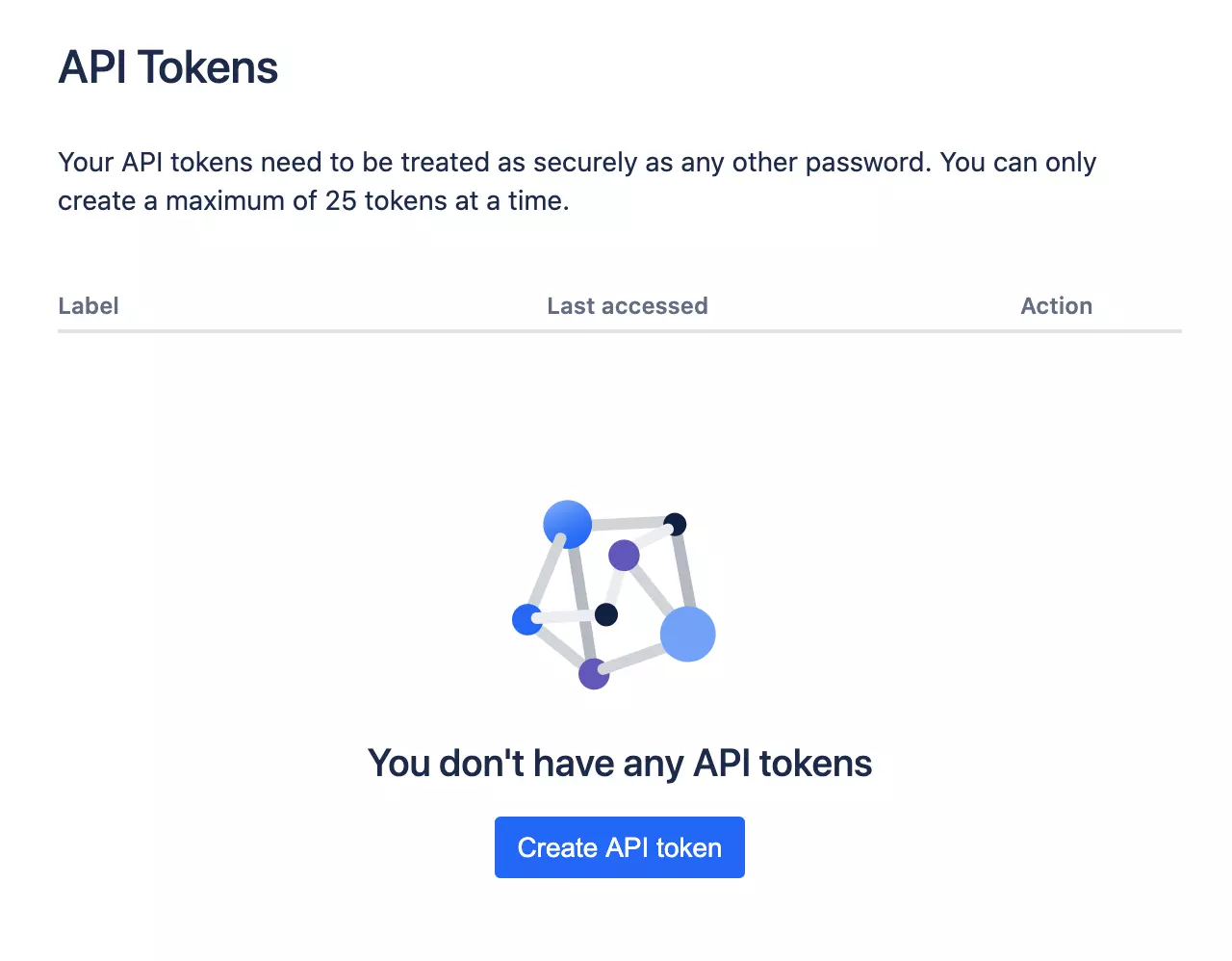 Var man skapar API-tokens i Jira