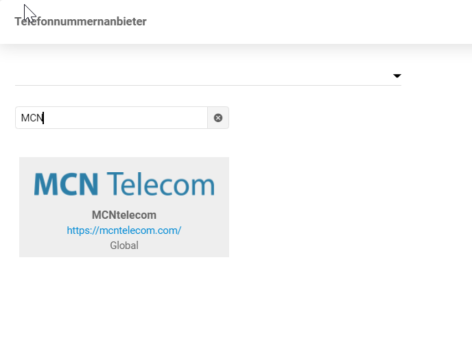 Search for MCN Telecom