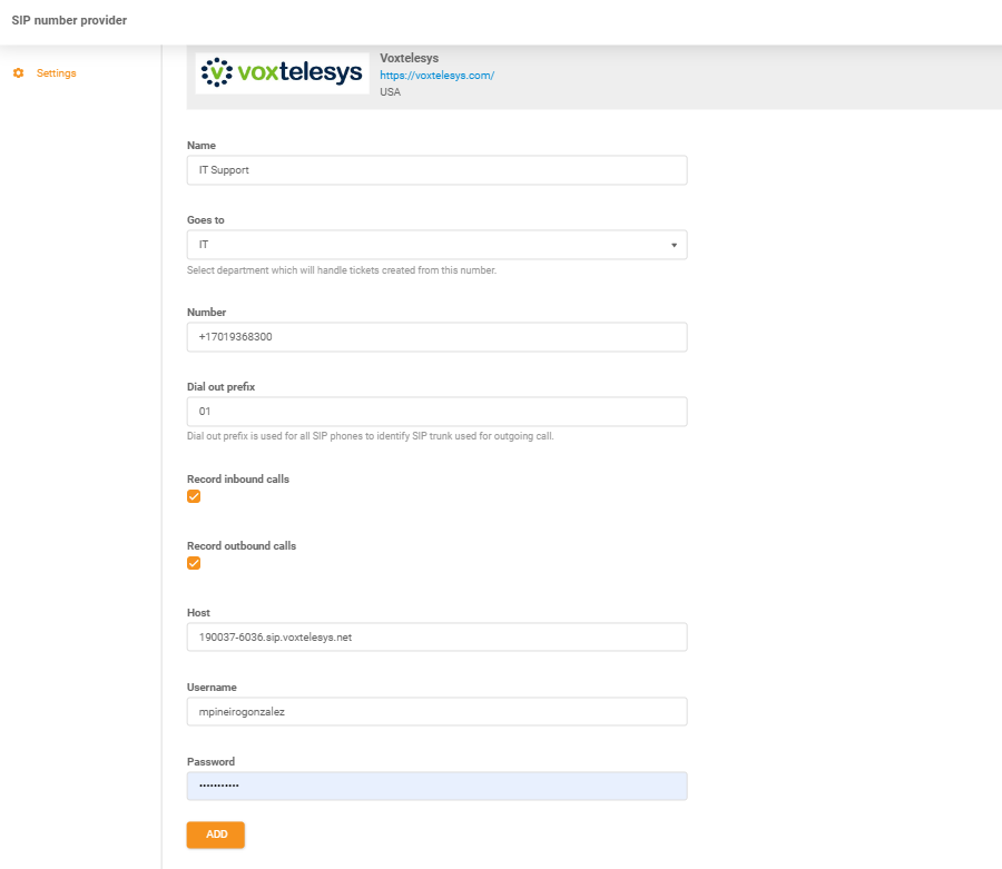 Voxtelesys-uppgifter