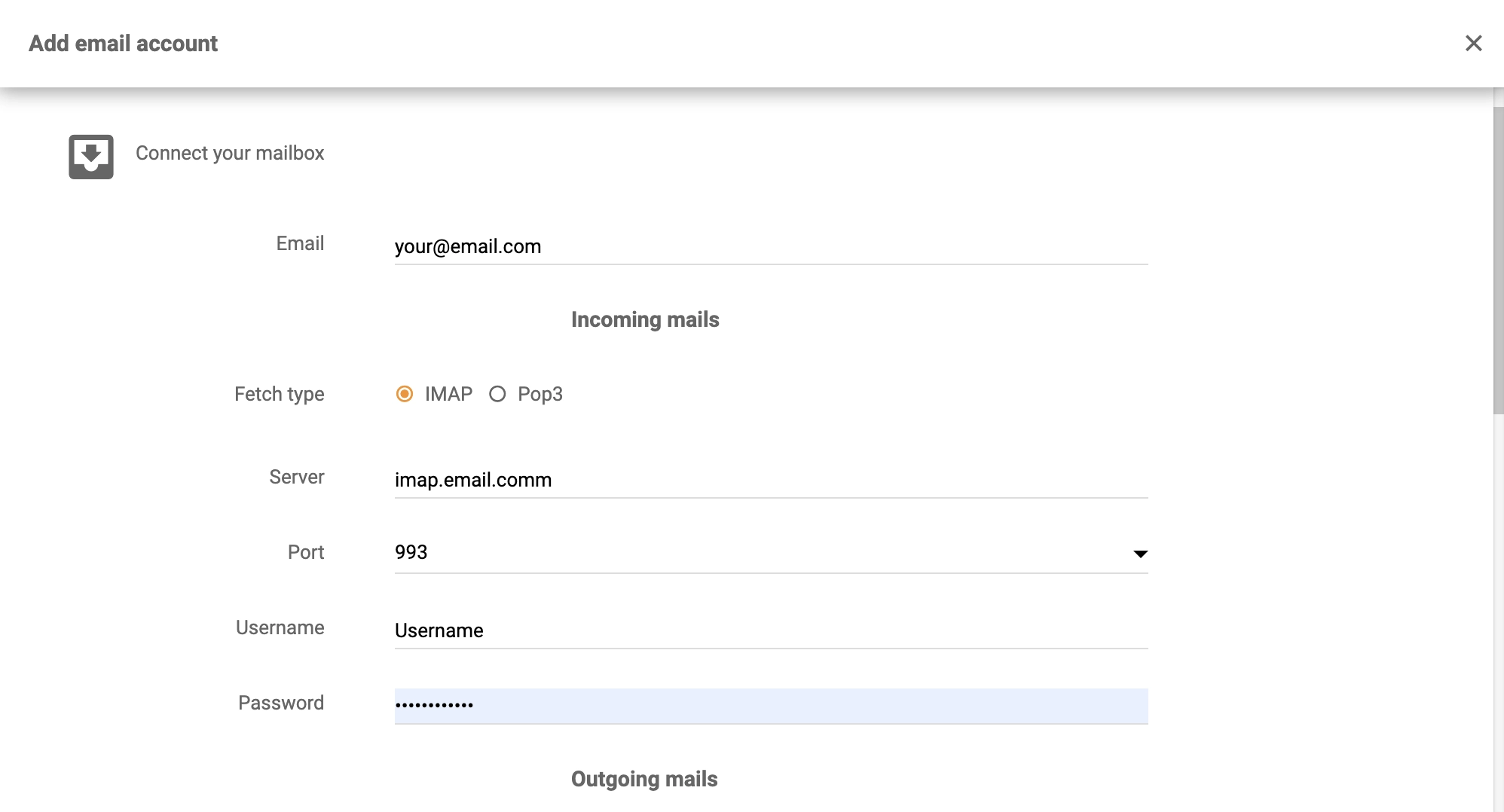 CommuniGate Pro LiveAgent integration configuration