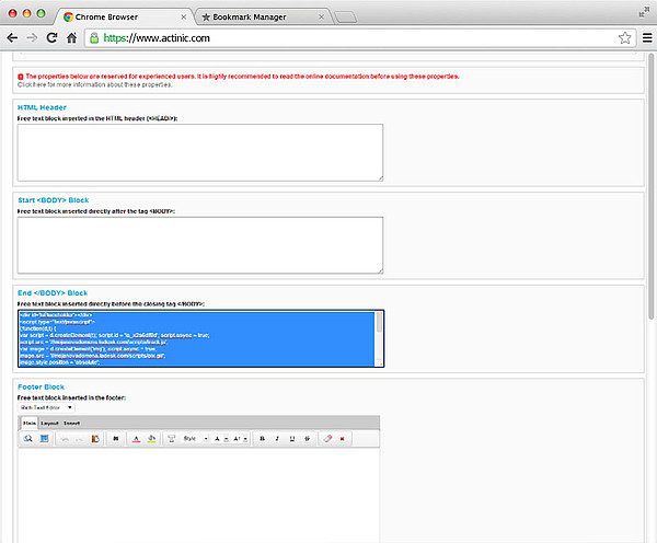 Oxatis LiveAgent integration-installation