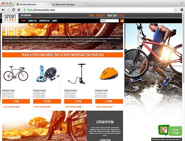 Oxatis LiveAgent livechatt-integration