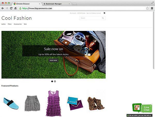 BigCommerce livechatt LiveAgent integration