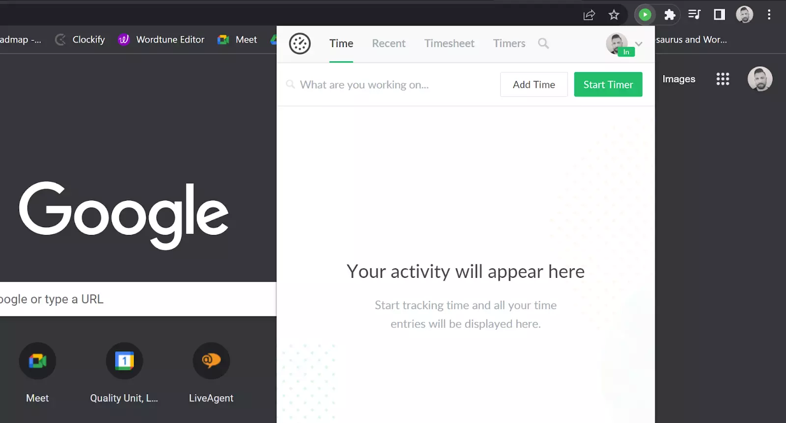 Everhour tidsregistreringstillägg