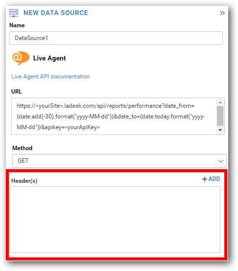 Bold BI rubrikinformation
